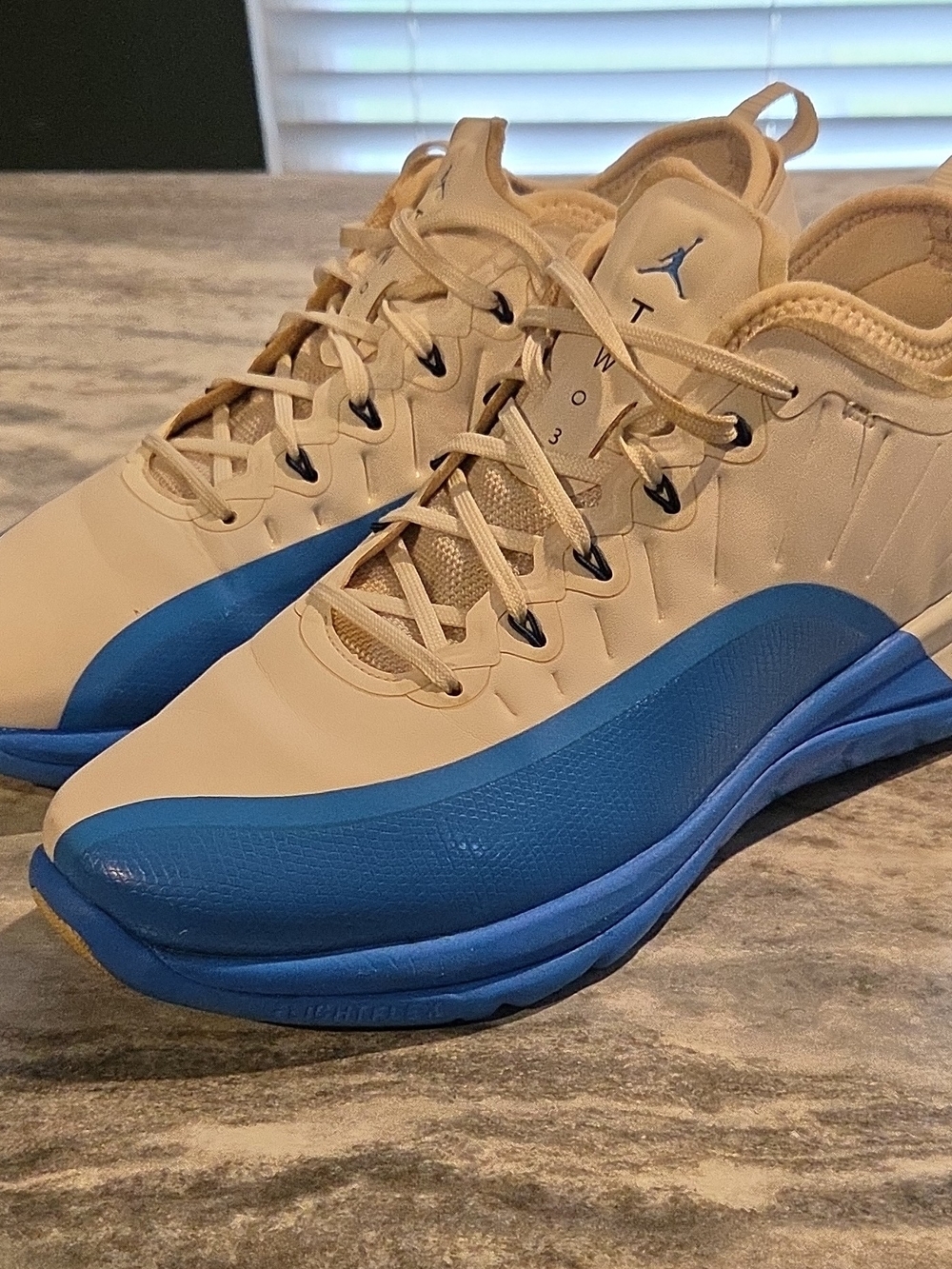 2017 Jordan Prime Trainer Italy Blue Low Top Men's Sneaker 881463-104